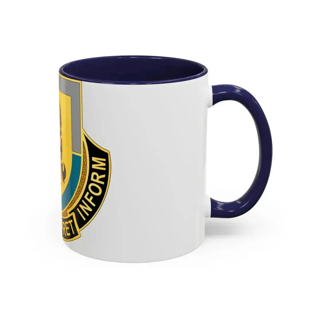 134 Military Intelligence Battalion (U.S. Army) Accent Coffee Mug - Go Mug Yourself