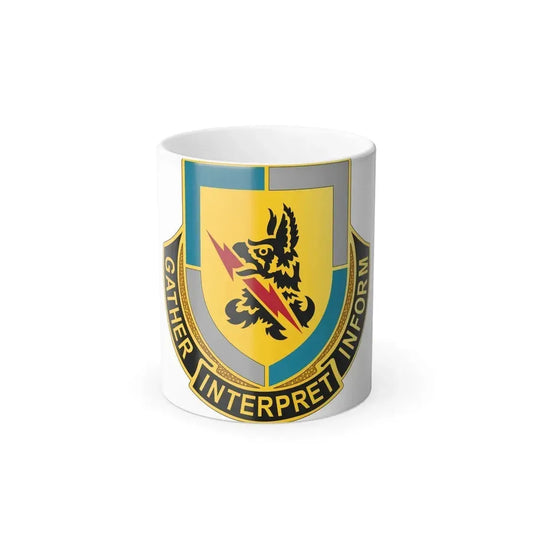 134 Military Intelligence Battalion (U.S. Army) Color Changing Coffee Mug 11oz - Go Mug Yourself