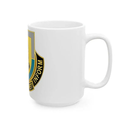 134 Military Intelligence Battalion (U.S. Army) White Coffee Mug - Go Mug Yourself