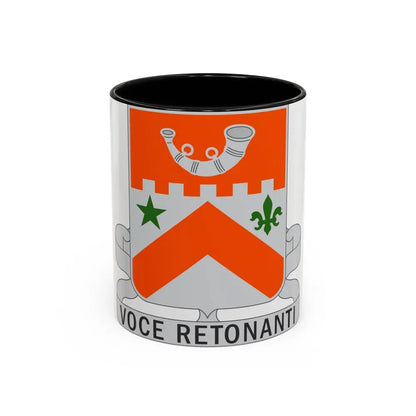 134 Signal Battalion (U.S. Army) Accent Coffee Mug 11oz Black - Go Mug Yourself