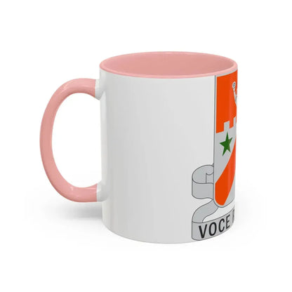 134 Signal Battalion (U.S. Army) Accent Coffee Mug - Go Mug Yourself