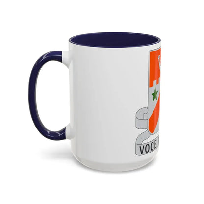 134 Signal Battalion (U.S. Army) Accent Coffee Mug - Go Mug Yourself