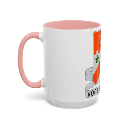 134 Signal Battalion (U.S. Army) Accent Coffee Mug - Go Mug Yourself