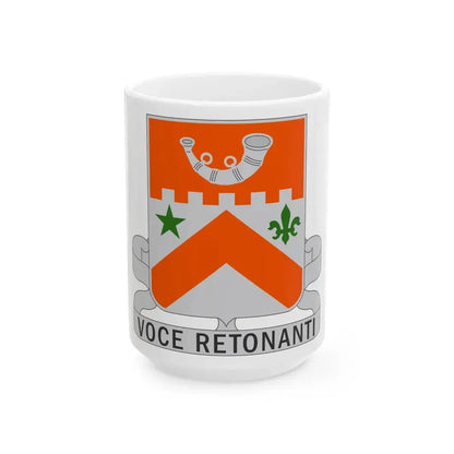 134 Signal Battalion (U.S. Army) White Coffee Mug 15oz - Go Mug Yourself