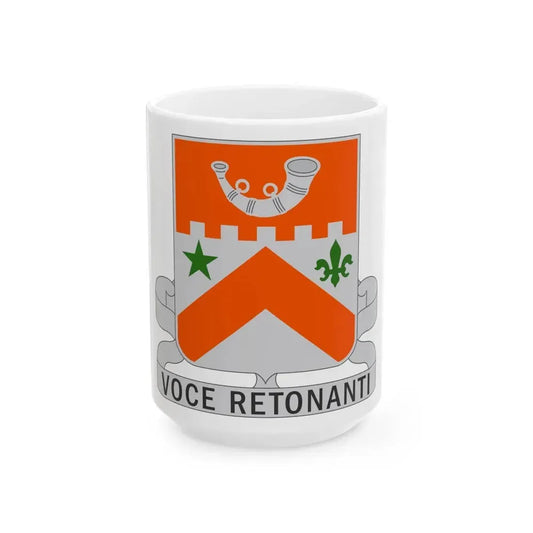 134 Signal Battalion (U.S. Army) White Coffee Mug 15oz - Go Mug Yourself