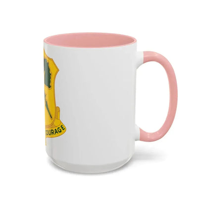 134 Tank Battalion (U.S. Army) Accent Coffee Mug - Go Mug Yourself