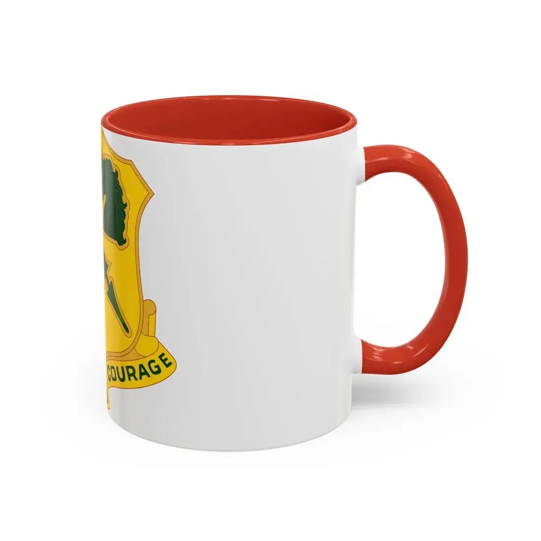 134 Tank Battalion (U.S. Army) Accent Coffee Mug - Go Mug Yourself