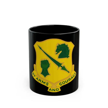 134 Tank Battalion (U.S. Army) Black Coffee Mug 11oz - Go Mug Yourself