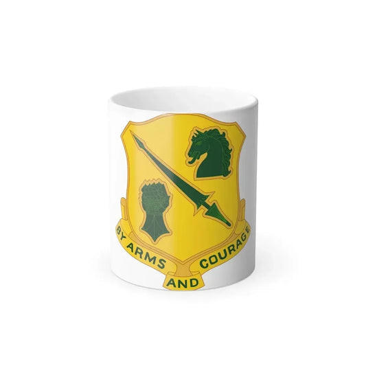 134 Tank Battalion (U.S. Army) Color Changing Coffee Mug 11oz - Go Mug Yourself