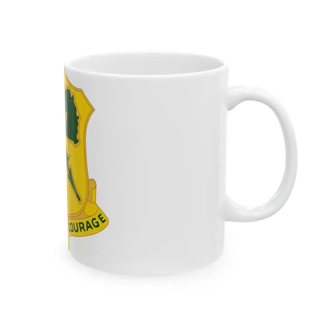 134 Tank Battalion (U.S. Army) White Coffee Mug - Go Mug Yourself