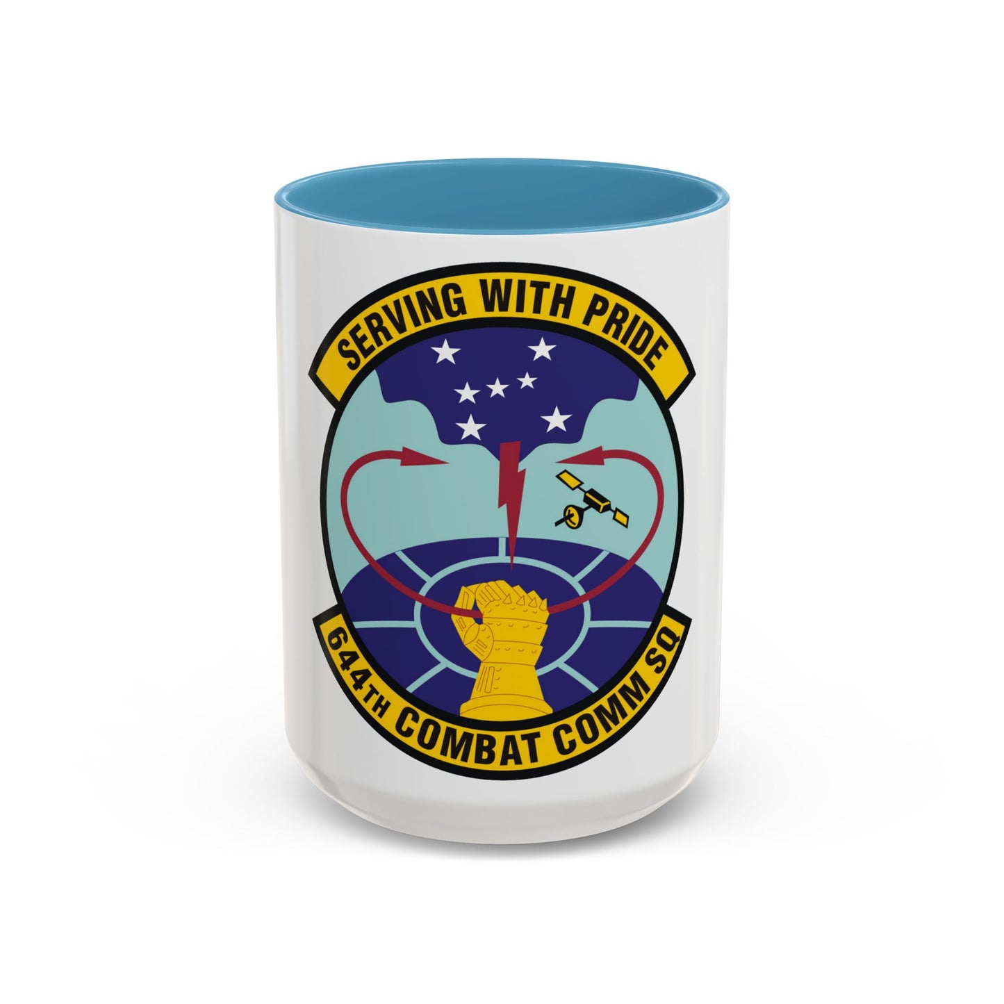 644th Combat Communications Squadron (U.S. Air Force) Accent Coffee Mug