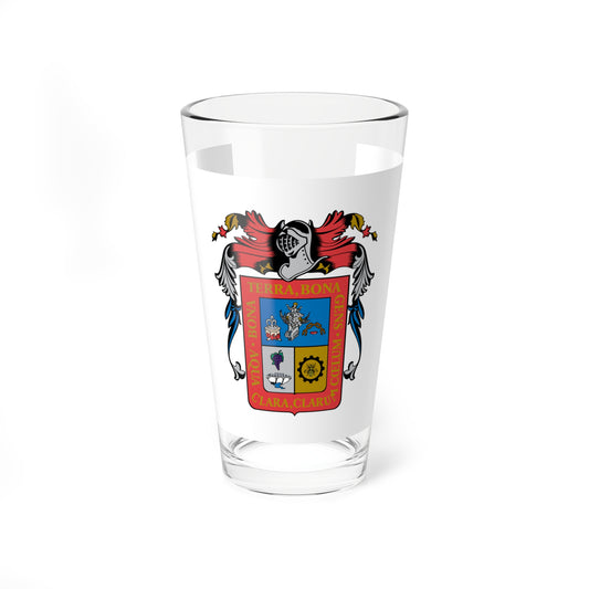 Flag of Aguascalientes (Mexico) Pint Glass 16oz