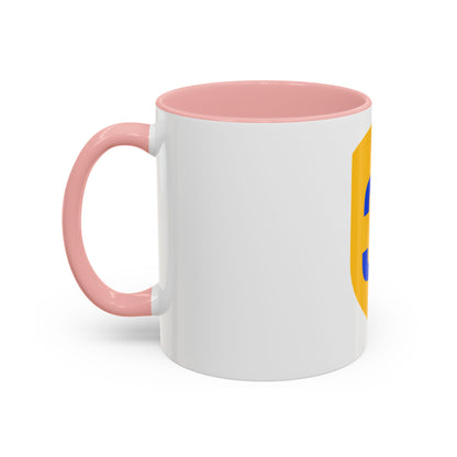 US 3rd Cavalry Division (U.S. Army) Accent Coffee Mug