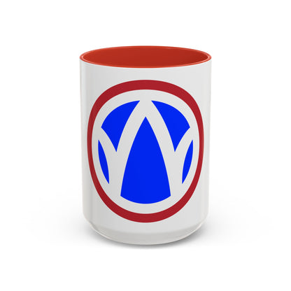 89th Regional Readiness Command SSI (U.S. Army) Accent Coffee Mug