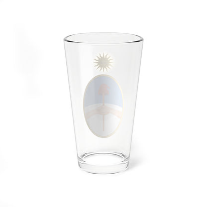 Old Coat of Arms of Buenos Aires Province (Argentina) (Coat of Arms) Pint Glass 16oz