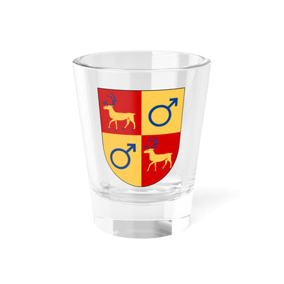 Gällivare vapen (Sweden) (Coat of Arms) Shot Glass 1.5oz