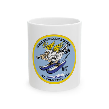 USCGC Air Station St Petersburg FLA (U.S. Coast Guard) White Coffee Mug