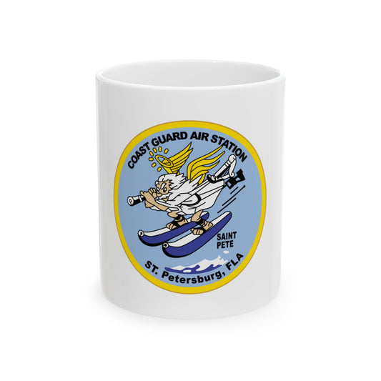 USCGC Air Station St Petersburg FLA (U.S. Coast Guard) White Coffee Mug