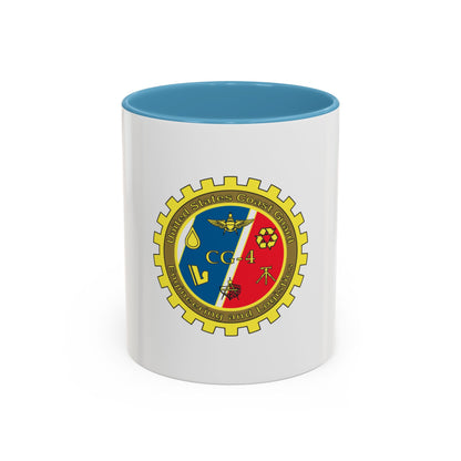 USCG COMDT CG 4 (U.S. Coast Guard) Accent Coffee Mug