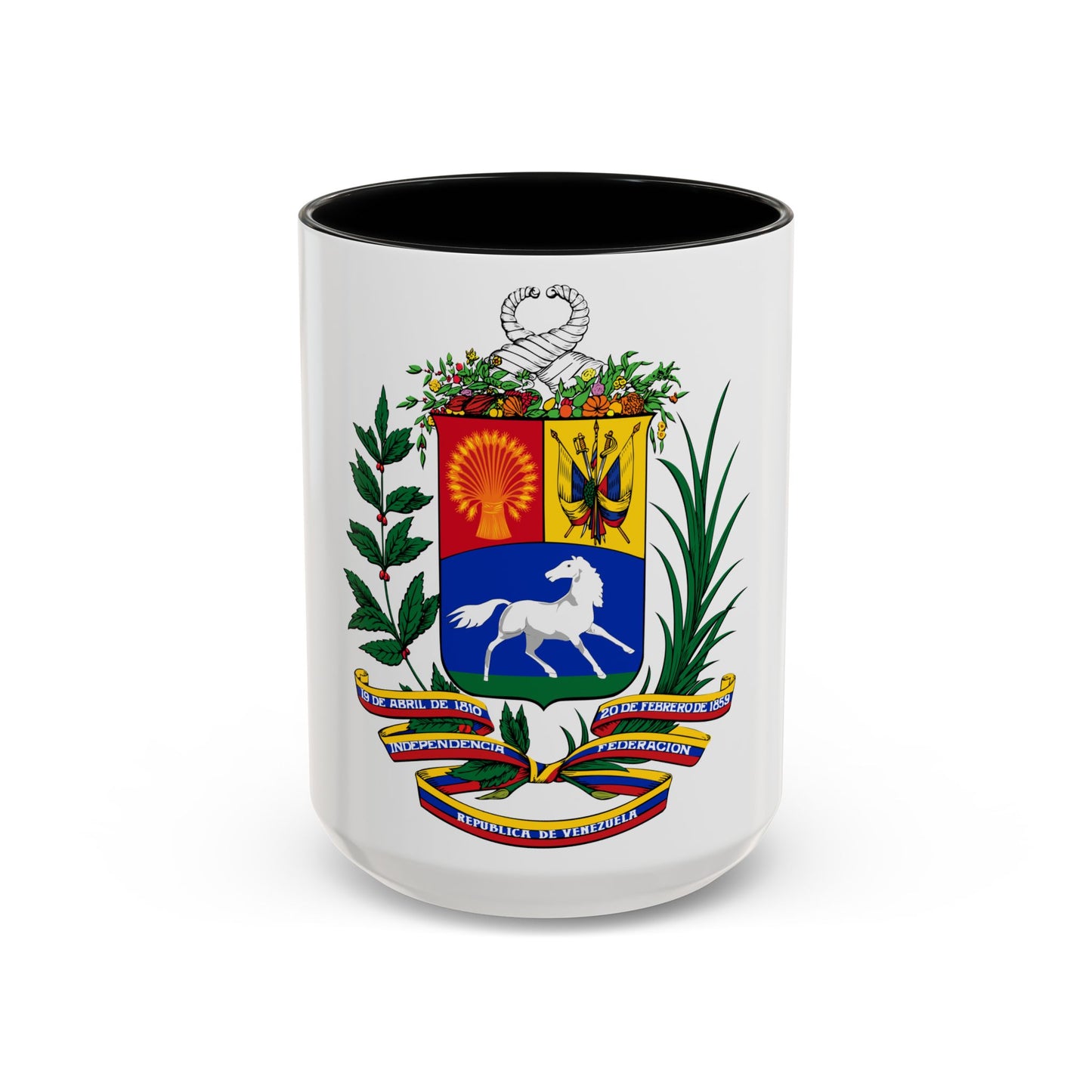 Coat of arms of Venezuela (1954-2006) - Accent Coffee Mug