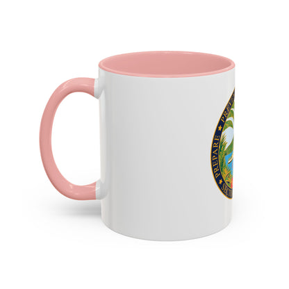 USCG Sector Honolulu (U.S. Coast Guard) Accent Coffee Mug