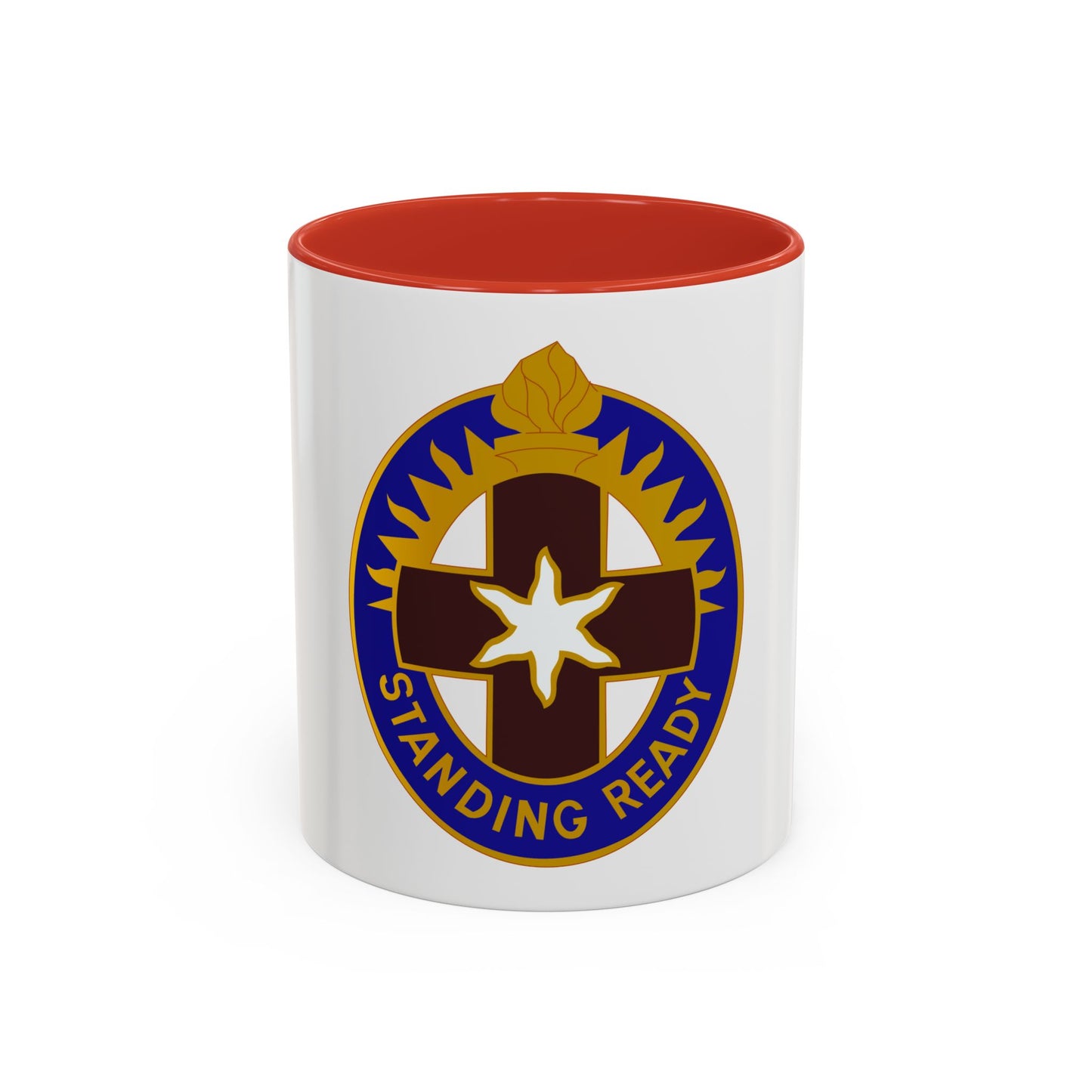 Hawley US Community Hospital (U.S. Army) Accent Coffee Mug
