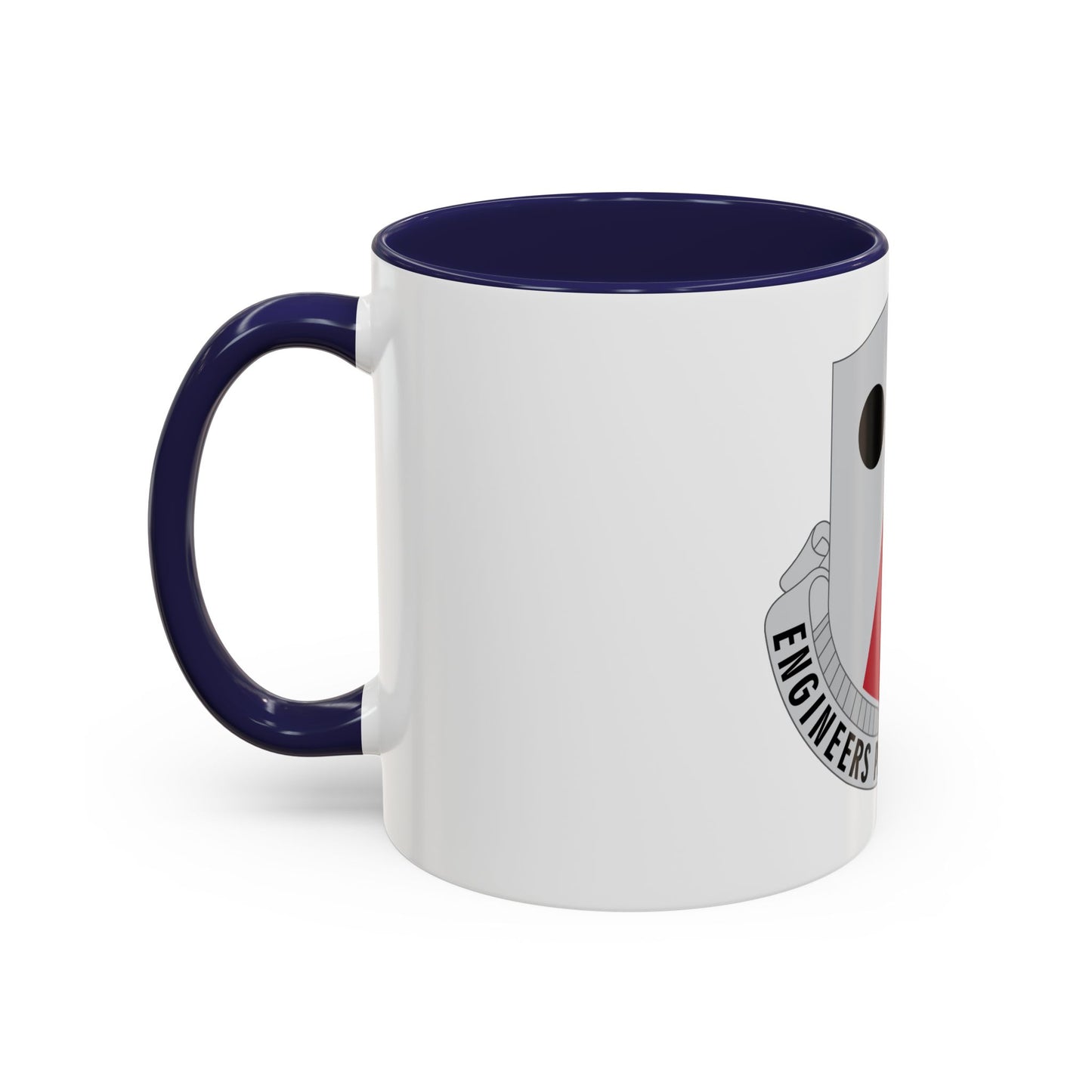 980 Engineer Battalion (U.S. Army) Accent Coffee Mug