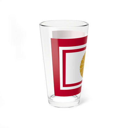 Flag of the Japanese Crown Prince (Japan) Pint Glass 16oz
