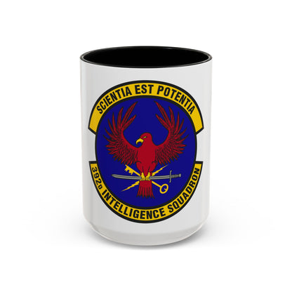 392 Intelligence Squadron ACC (U.S. Air Force) Accent Coffee Mug