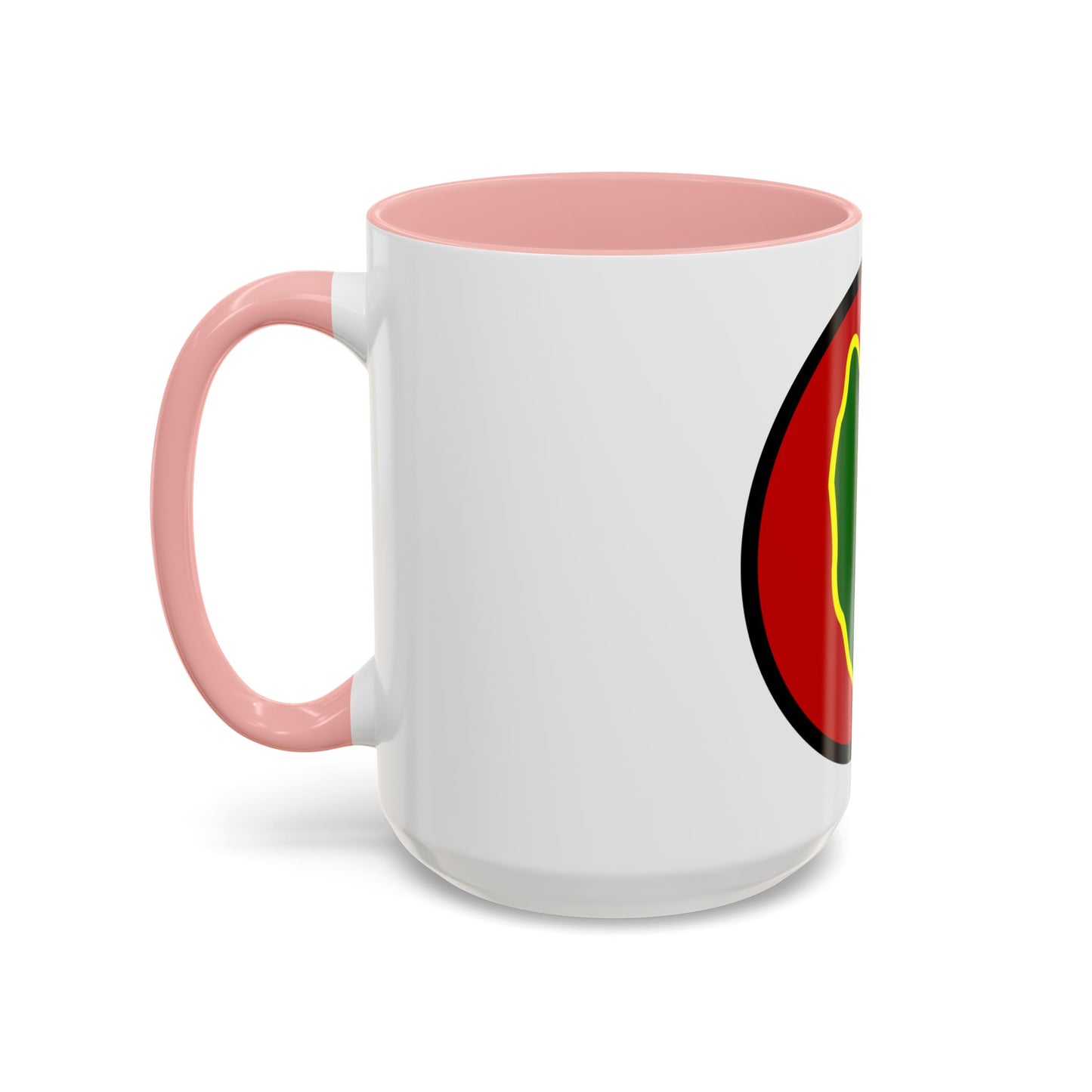 24 Infantry Division SSI (U.S. Army) Accent Coffee Mug