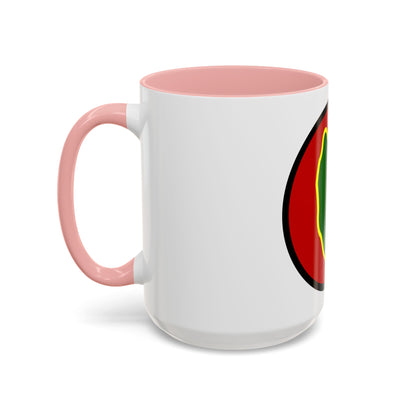 24 Infantry Division SSI (U.S. Army) Accent Coffee Mug