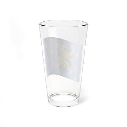 Nuvola Franche-Comte flag (France) Pint Glass 16oz