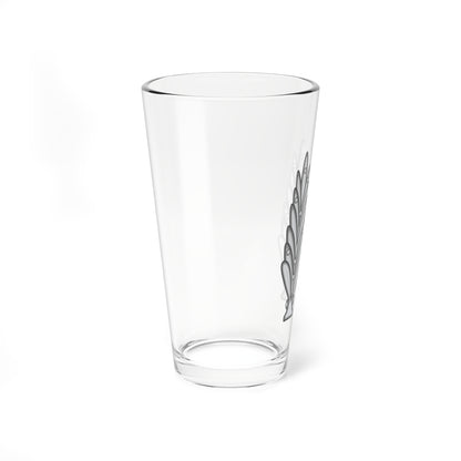 Dominican Republics Military First Lieutenant and Lieutenant Junior Grade Rank Insignia (Military Rank) Pint Glass 16oz