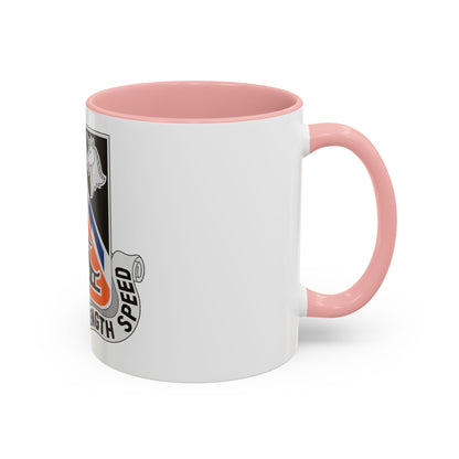 43 Signal Battalion (U.S. Army) Accent Coffee Mug