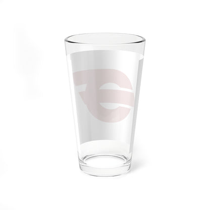 Flag of Chigasaki Kanagawa (Japan) Pint Glass 16oz
