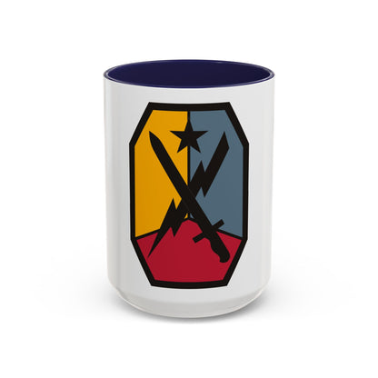 Maneuver Center of Excellence Fort Benning Georgia (U.S. Army) Accent Coffee Mug