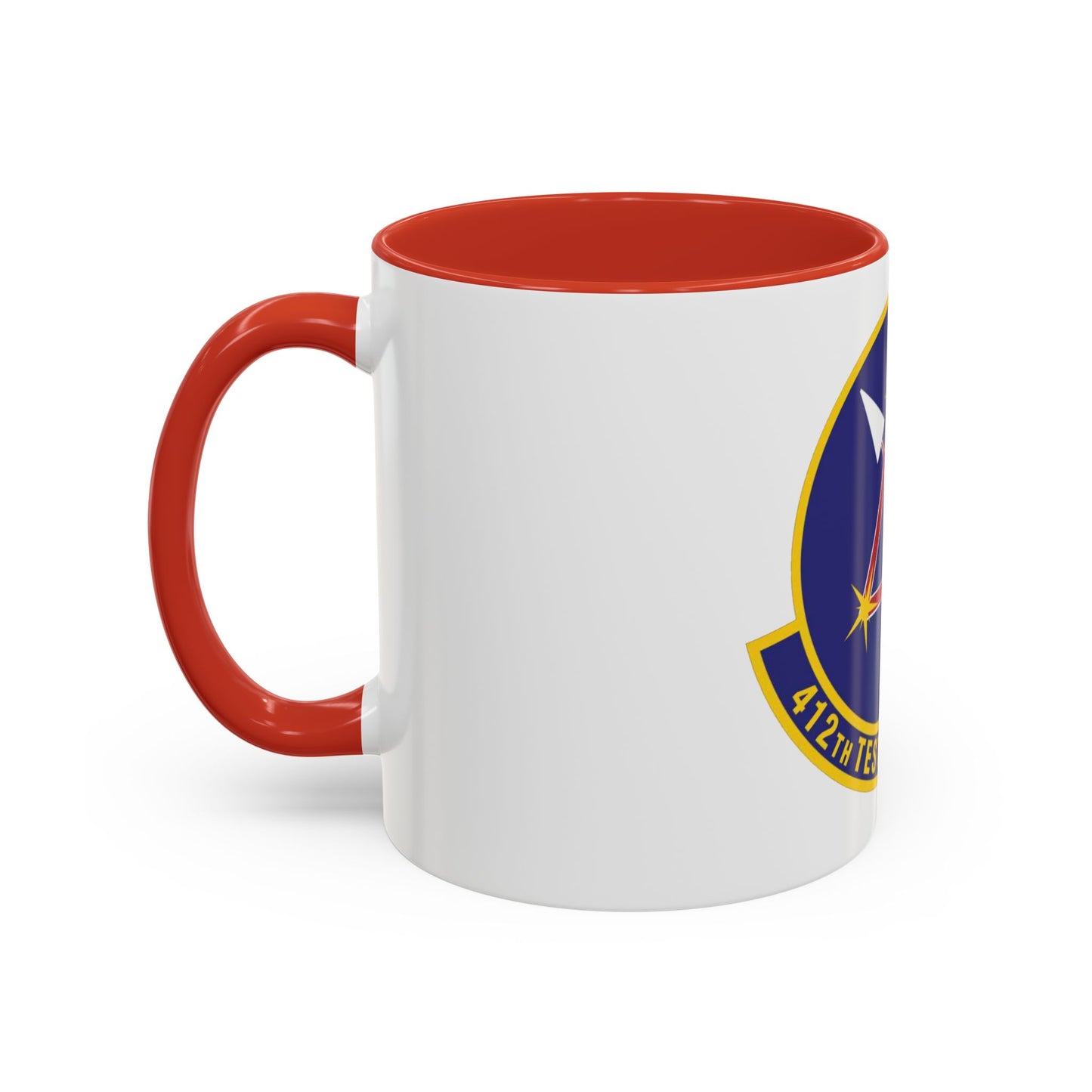 412th Test Support Squadron (U.S. Air Force) Accent Coffee Mug