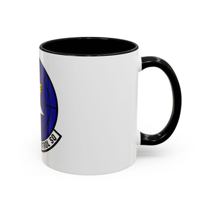 337 Air Control Squadron AETC (U.S. Air Force) Accent Coffee Mug