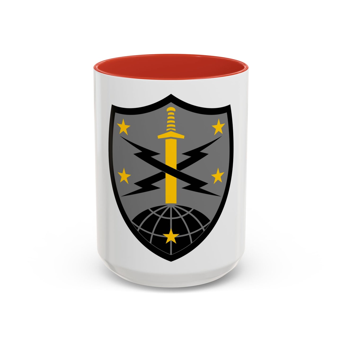 91 Cyber Brigade 2 (U.S. Army) Accent Coffee Mug