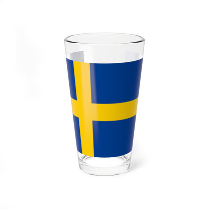 Rikskorset (Sweden) Pint Glass 16oz