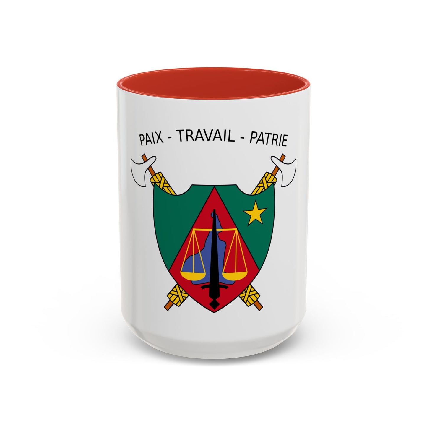 Coat of Arms of Cameroon (1975-1986) - Accent Coffee Mug