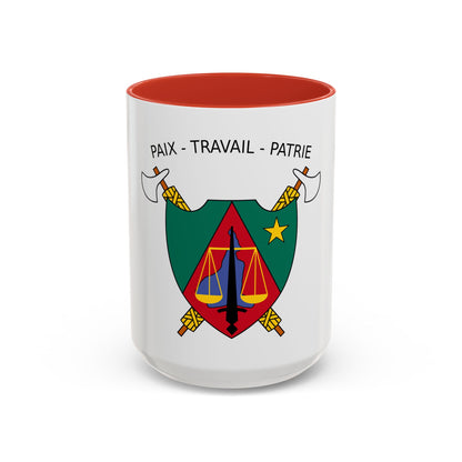 Coat of Arms of Cameroon (1975-1986) - Accent Coffee Mug