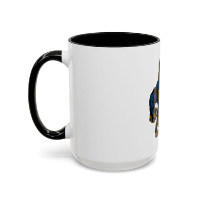 USCG Bear (U.S. Coast Guard) Accent Coffee Mug
