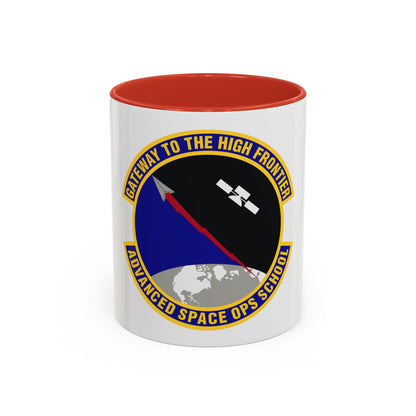 Advanced Space Operations School (U.S. Air Force) Accent Coffee Mug