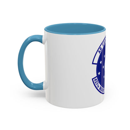 437th Maintenance Squadron (U.S. Air Force) Accent Coffee Mug