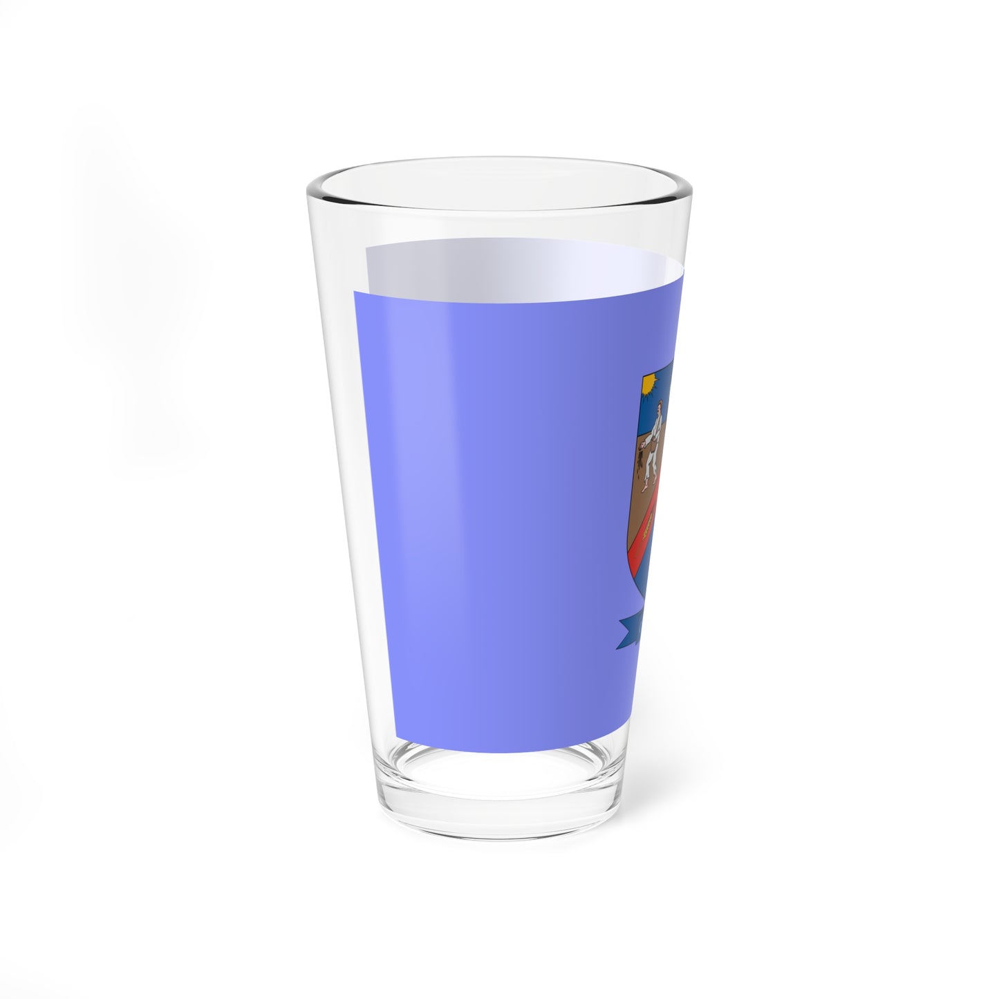 Flag of Csomad (Hungary) Pint Glass 16oz