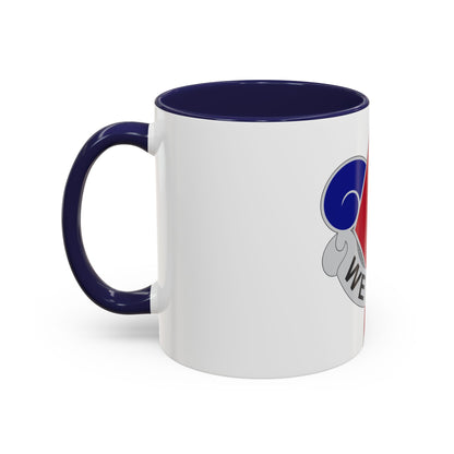 5th Infantry Division (U.S. Army) Accent Coffee Mug