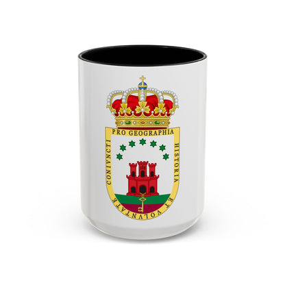 Coat of Arms of the Gibraltar Countryside Commonwealth - Accent Coffee Mug