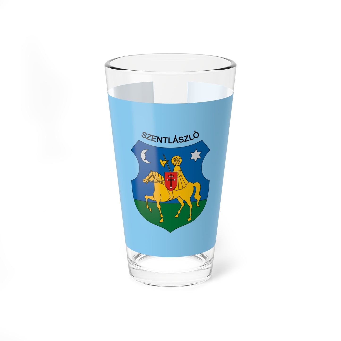 Flag of Szentlaszlo (Hungary) Pint Glass 16oz