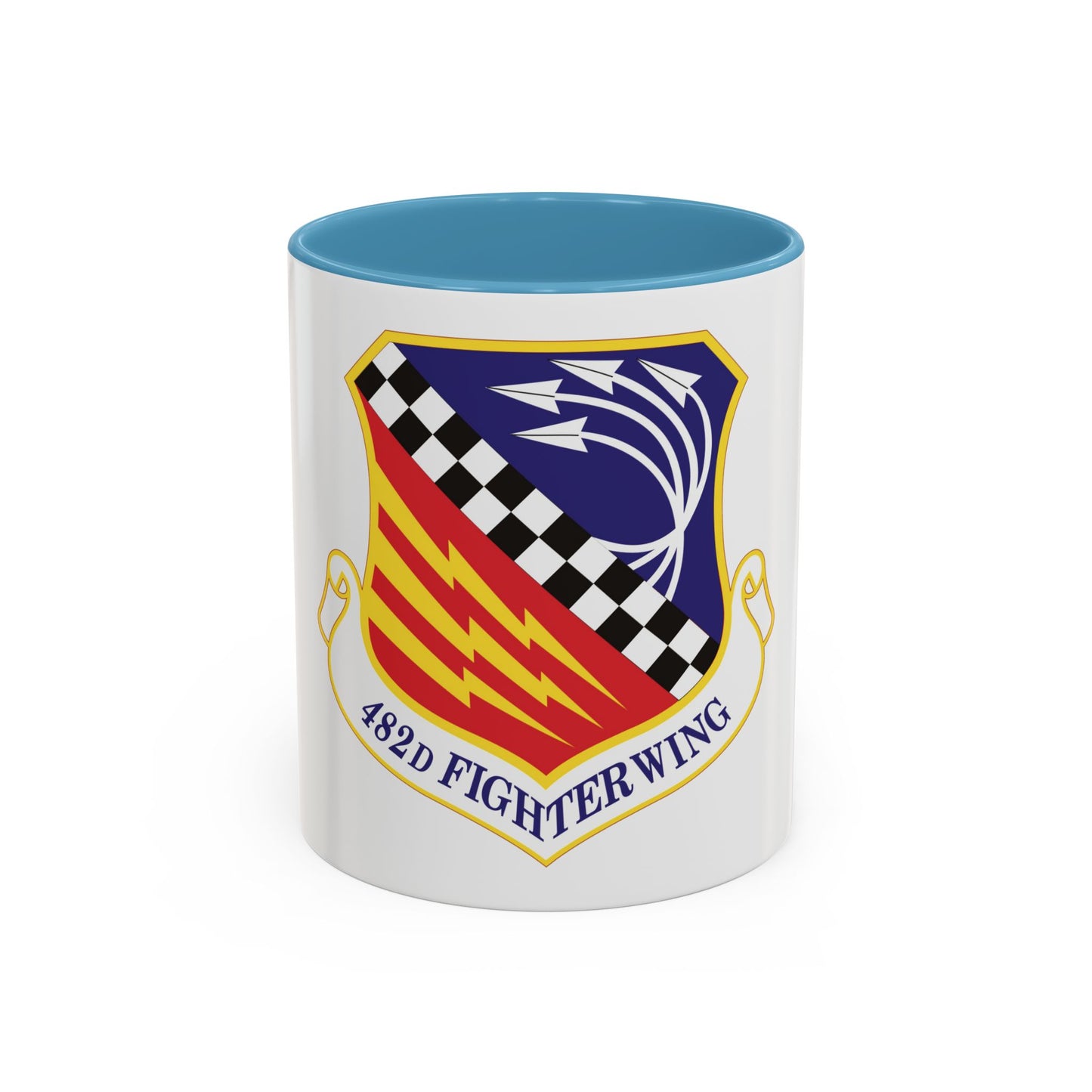 482d Fighter Wing (U.S. Air Force) Accent Coffee Mug